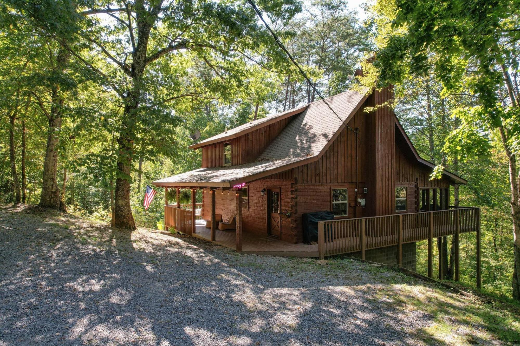 Dudley IV By Avantstay Cosy Cabin W Hot Tub Sweeping Views Pigeon Forge Esterno foto